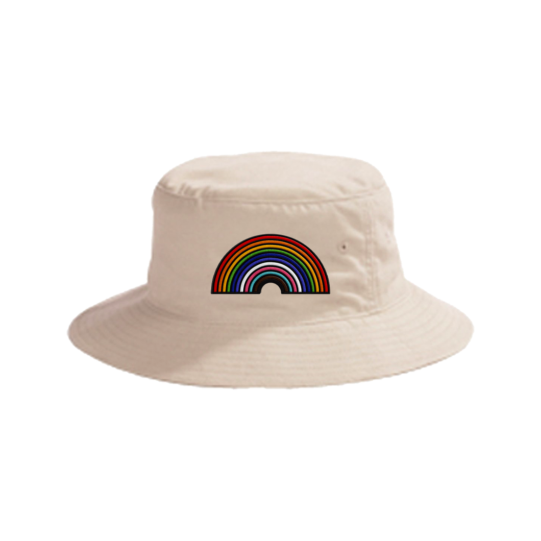 Inclusive Rainbow Bucket Hat