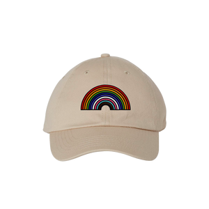 Inclusive Rainbow Dad Cap
