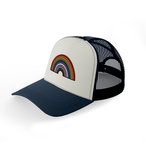 Inclusive Rainbow Trucker Hat